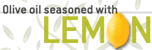 Extra virgin olive oil with lemon